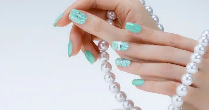 CPS & FSP - Marbled Effect Nail Art