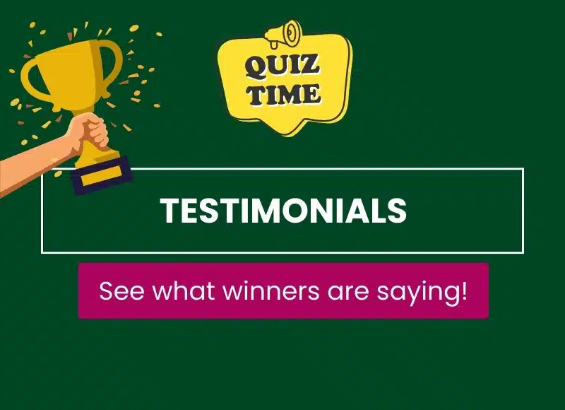 Winner Testimonials
